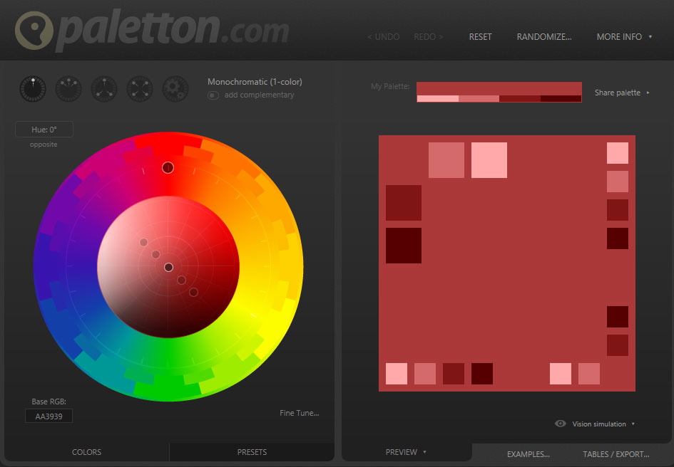 elegir  paletas de color para un diseño